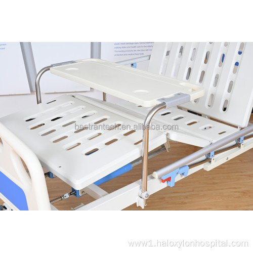 medical furniture 2 crank manual hospital bed manual